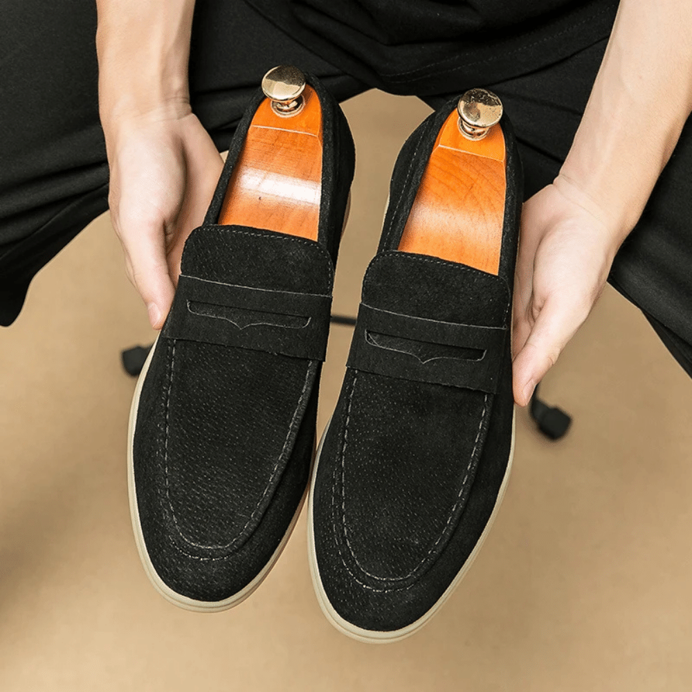 Leather Moccasin Loafer for Men Liverpool Norvex