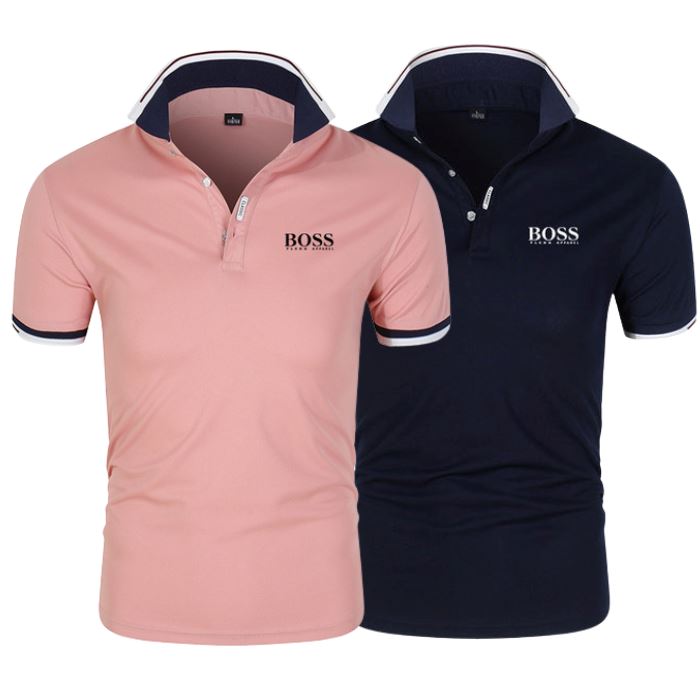 [BUY 1, GET 2] 2-Pack Boss Essential Polo Shirts