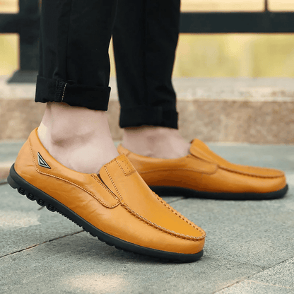 Leather Moccasin for Men Norvex