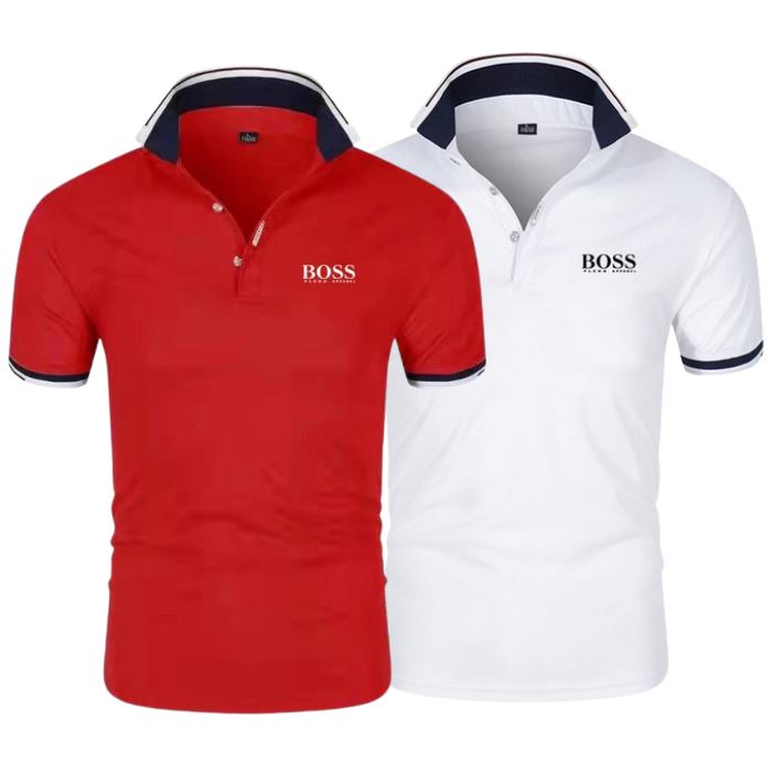 [BUY 1, GET 2] 2-Pack Boss Essential Polo Shirts