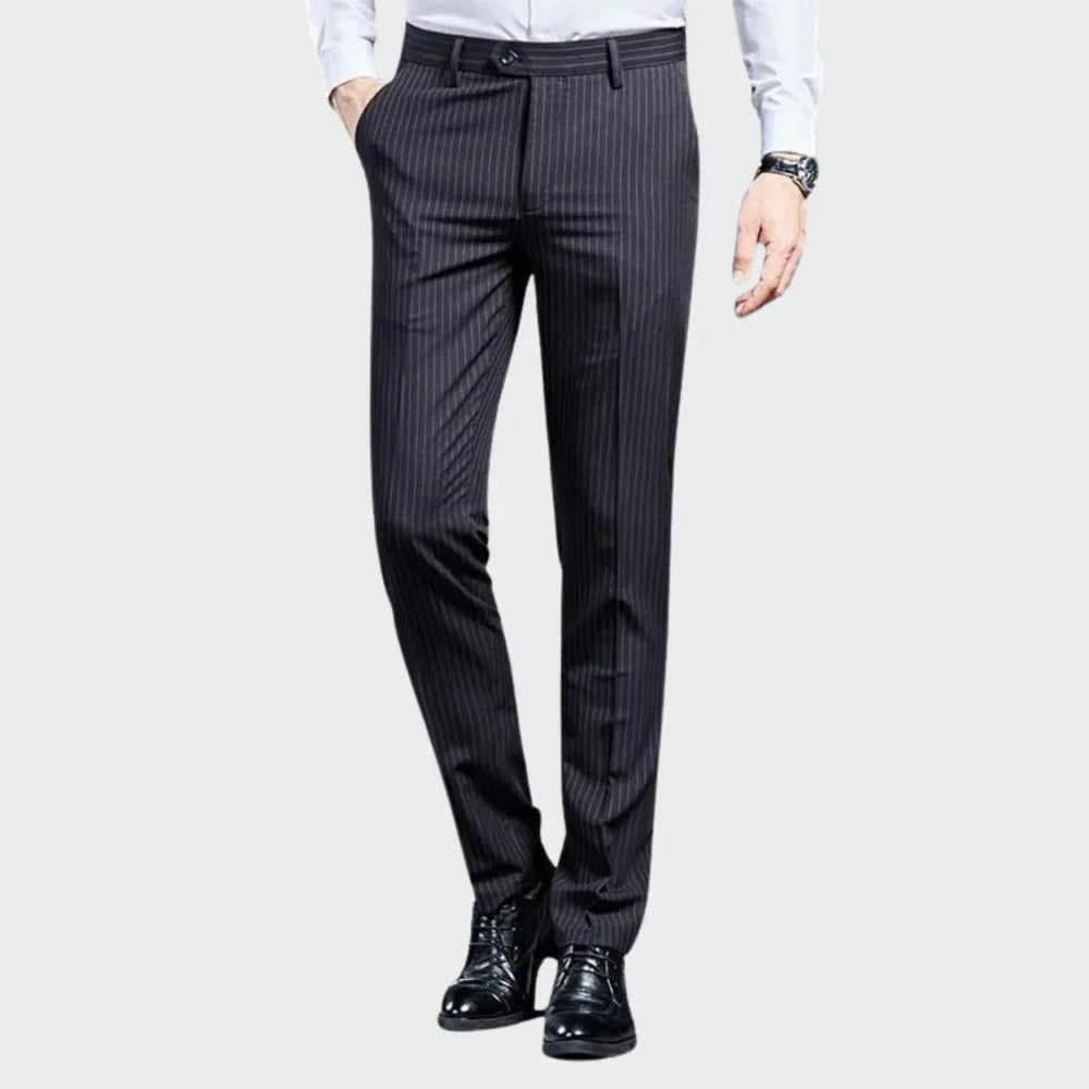 Premium Men's Suit Trousers Striped Norvex