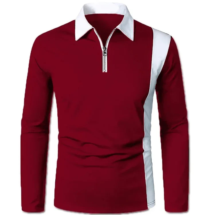 Men's Long Sleeve Polo Shirt Padrony Norvex