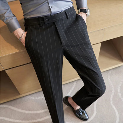 Pinstripe Suit Trousers for Men Norvex