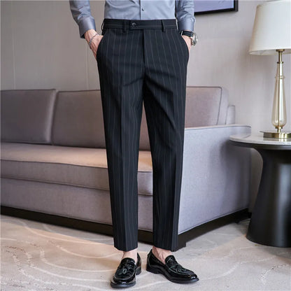 Pinstripe Suit Trousers for Men Norvex