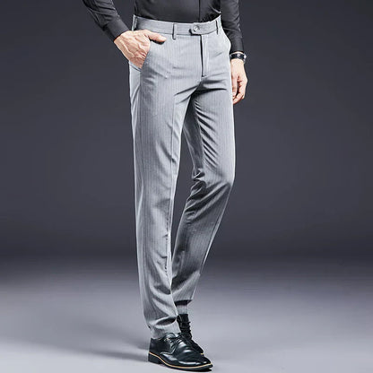 Premium Men's Suit Trousers Striped Norvex