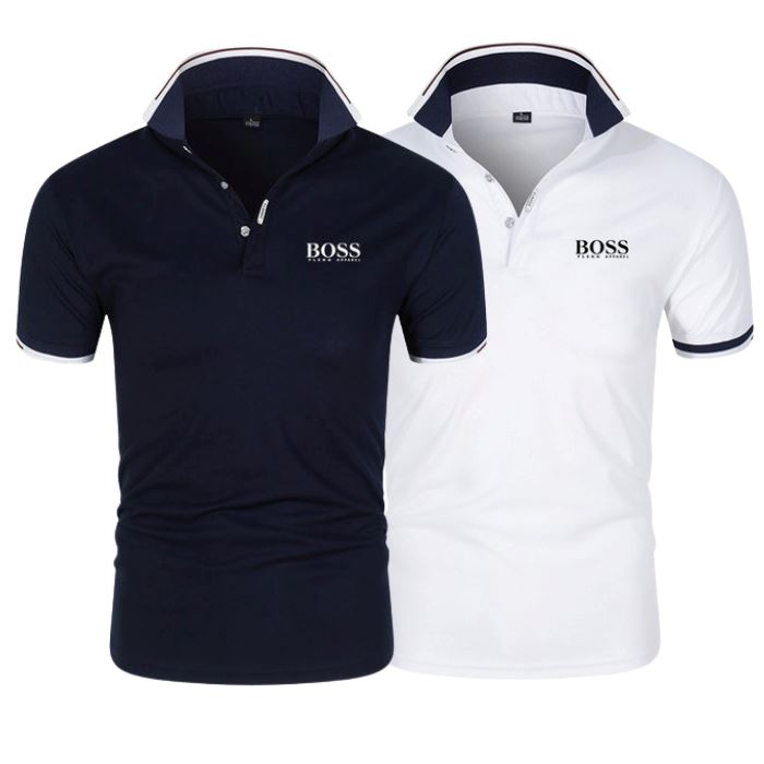 [BUY 1, GET 2] 2-Pack Boss Essential Polo Shirts